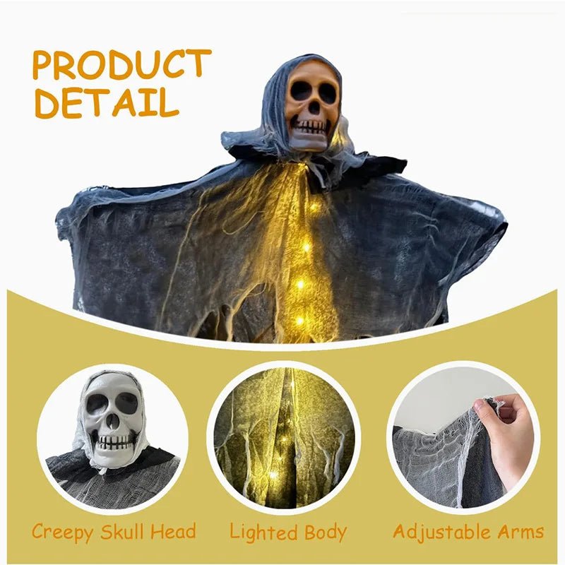 RR™ Hanging Skull Ghost - Radiant Revive