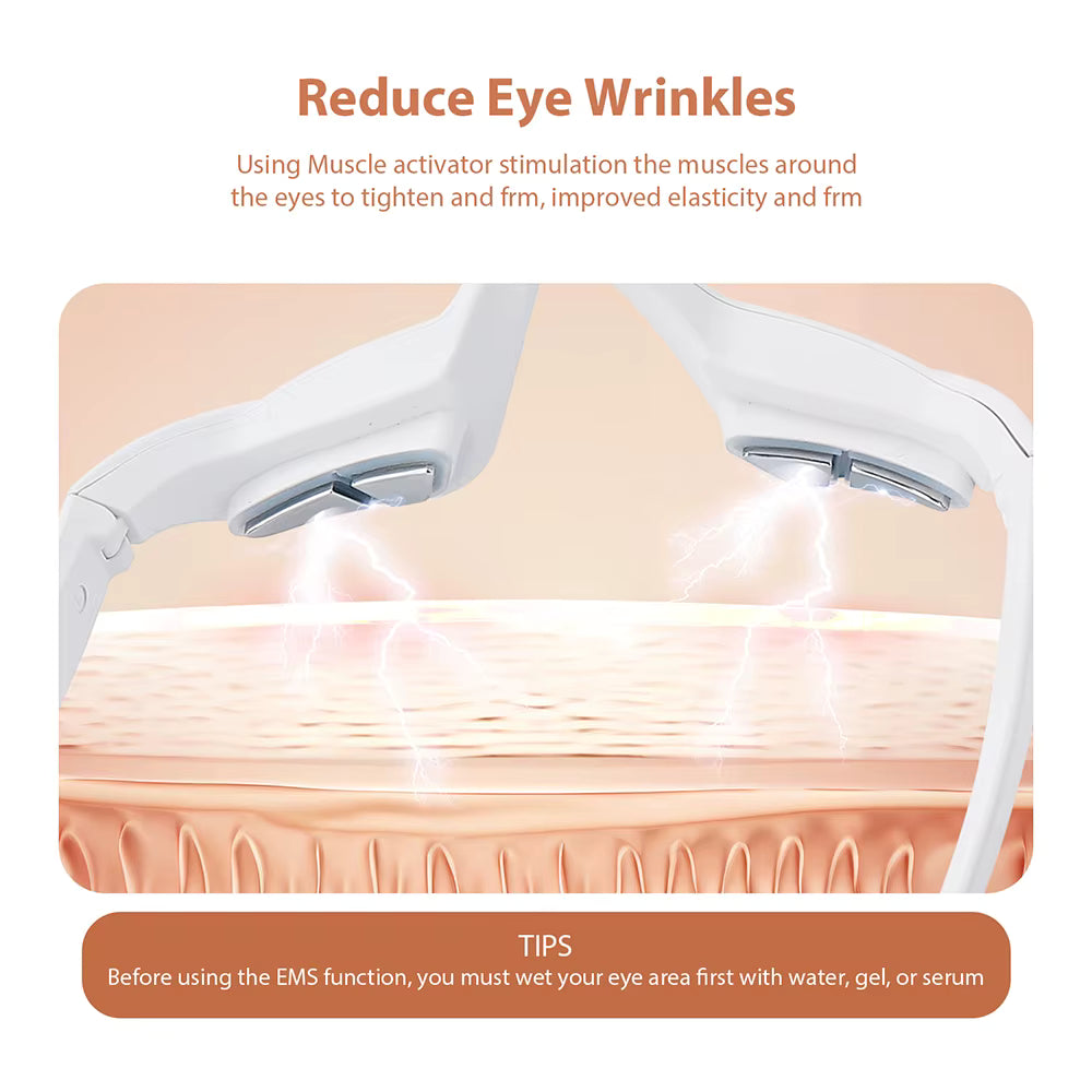 Eye wrinkles reduction