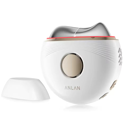 White electronic device with 'ANLAN'